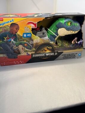 Fisher-Price Imaginext Jurassic World Green Dinosaur Playset